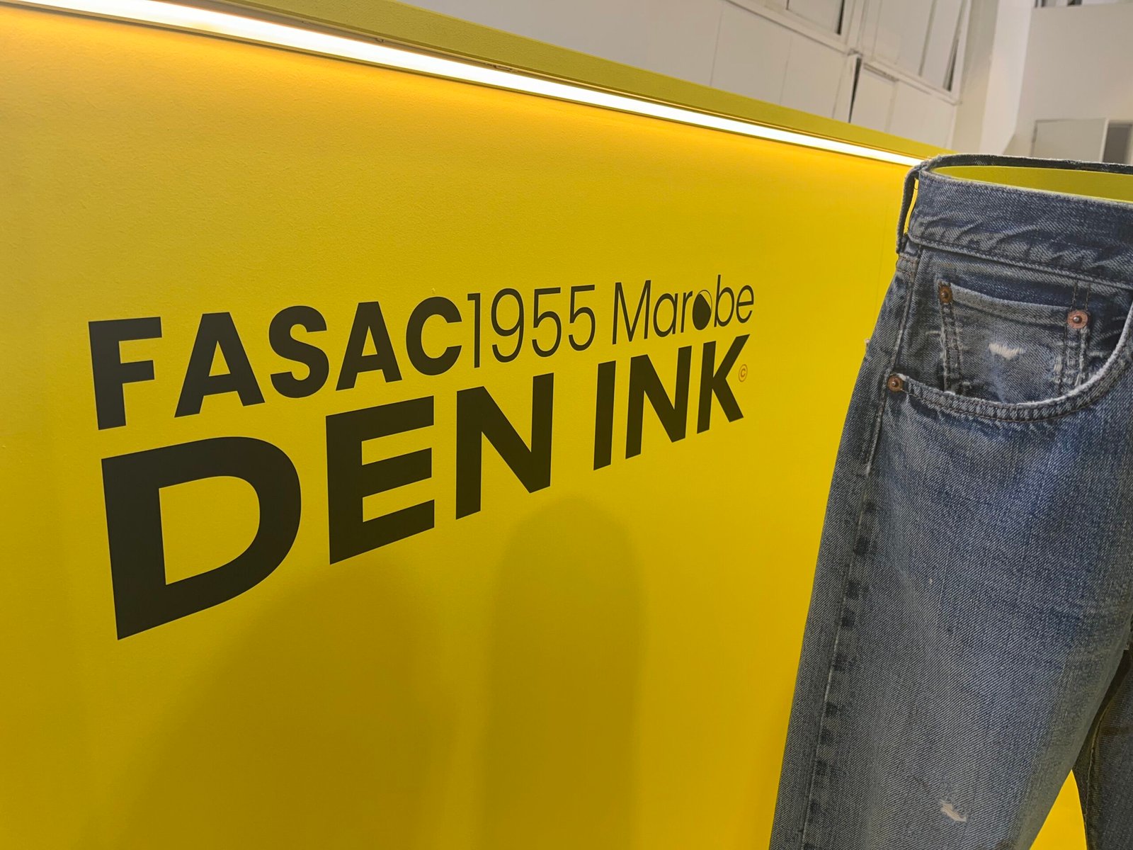 stand fieristico personalizzato per fashion brand