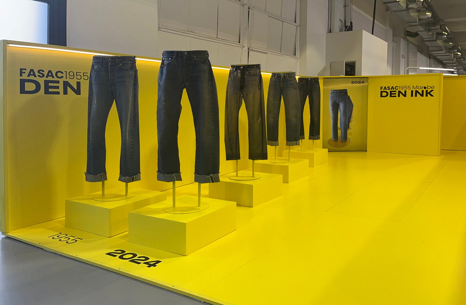 stand fieristico personalizzato per fashion brand