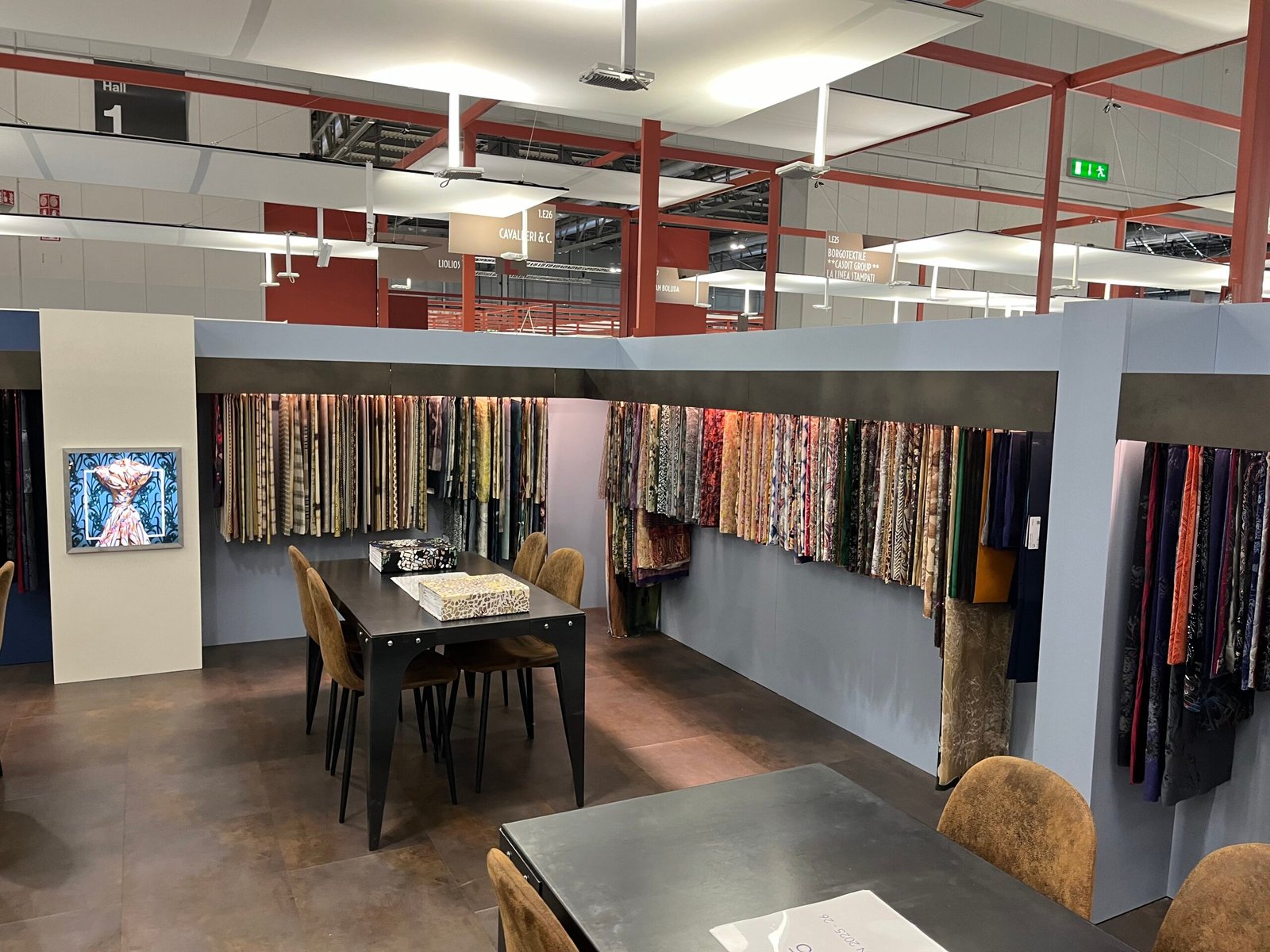 stand fieristico personalizzato per fashion brand